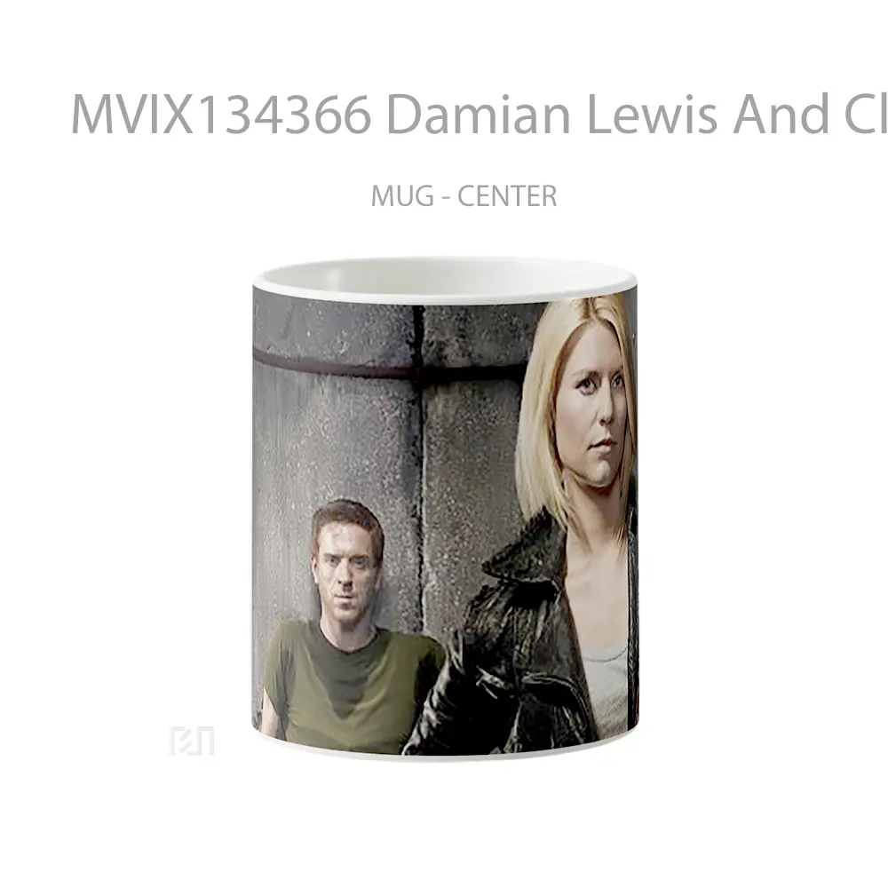 Mug Damian Lewis And Clare Danes At Homeland Gelas Keramik Unik