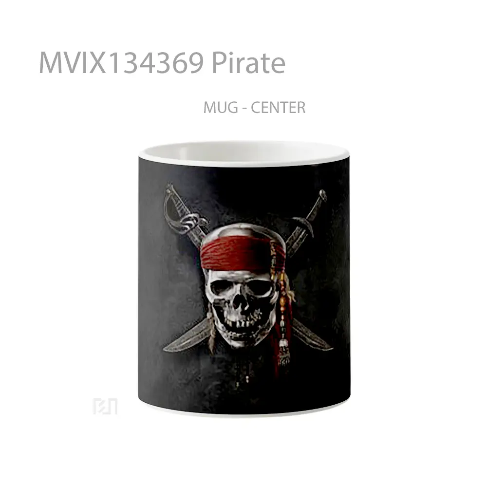 Mug Pirate Gelas Keramik Unik