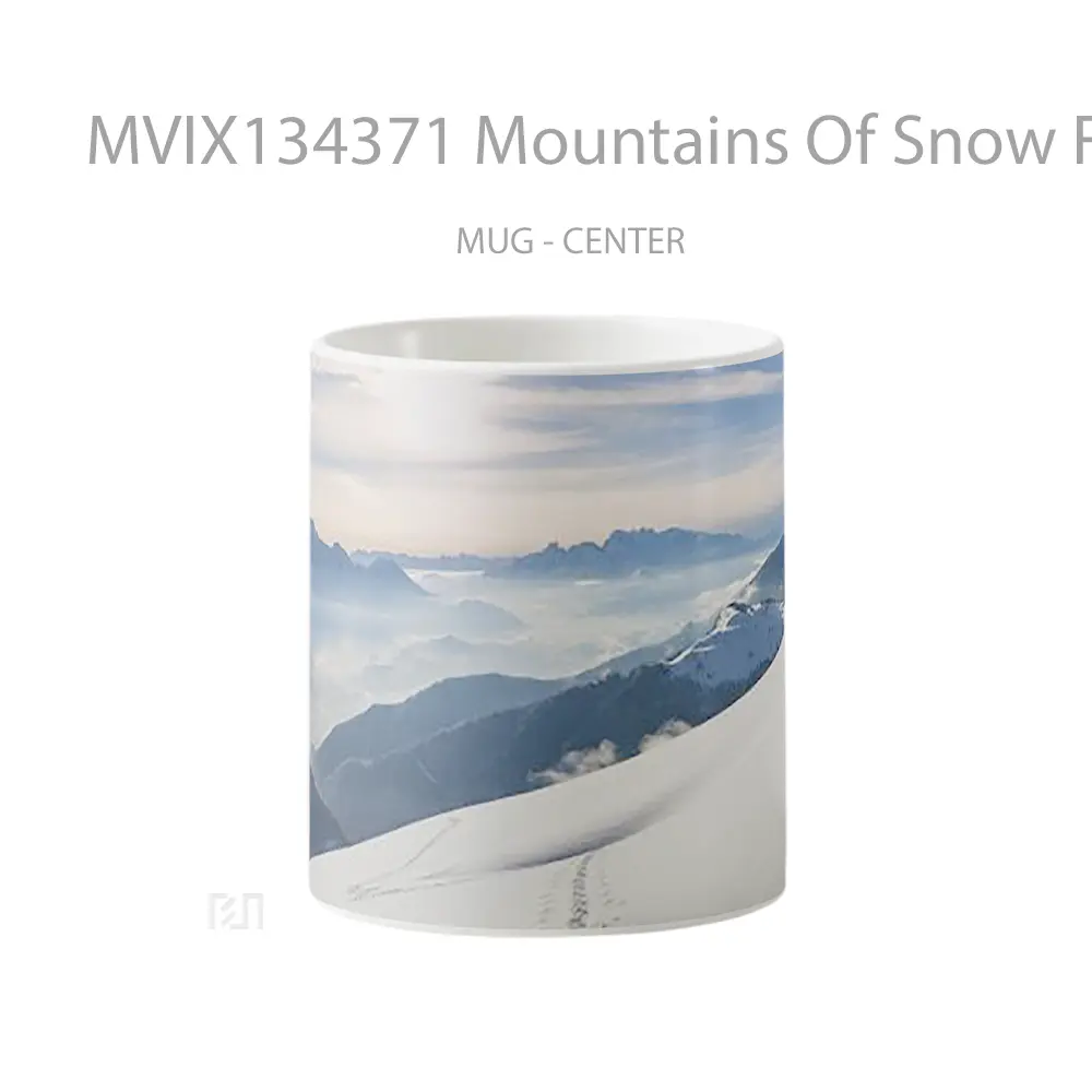 Mug Mountains Of Snow For Windows 10 Gelas Pemandangan Alam