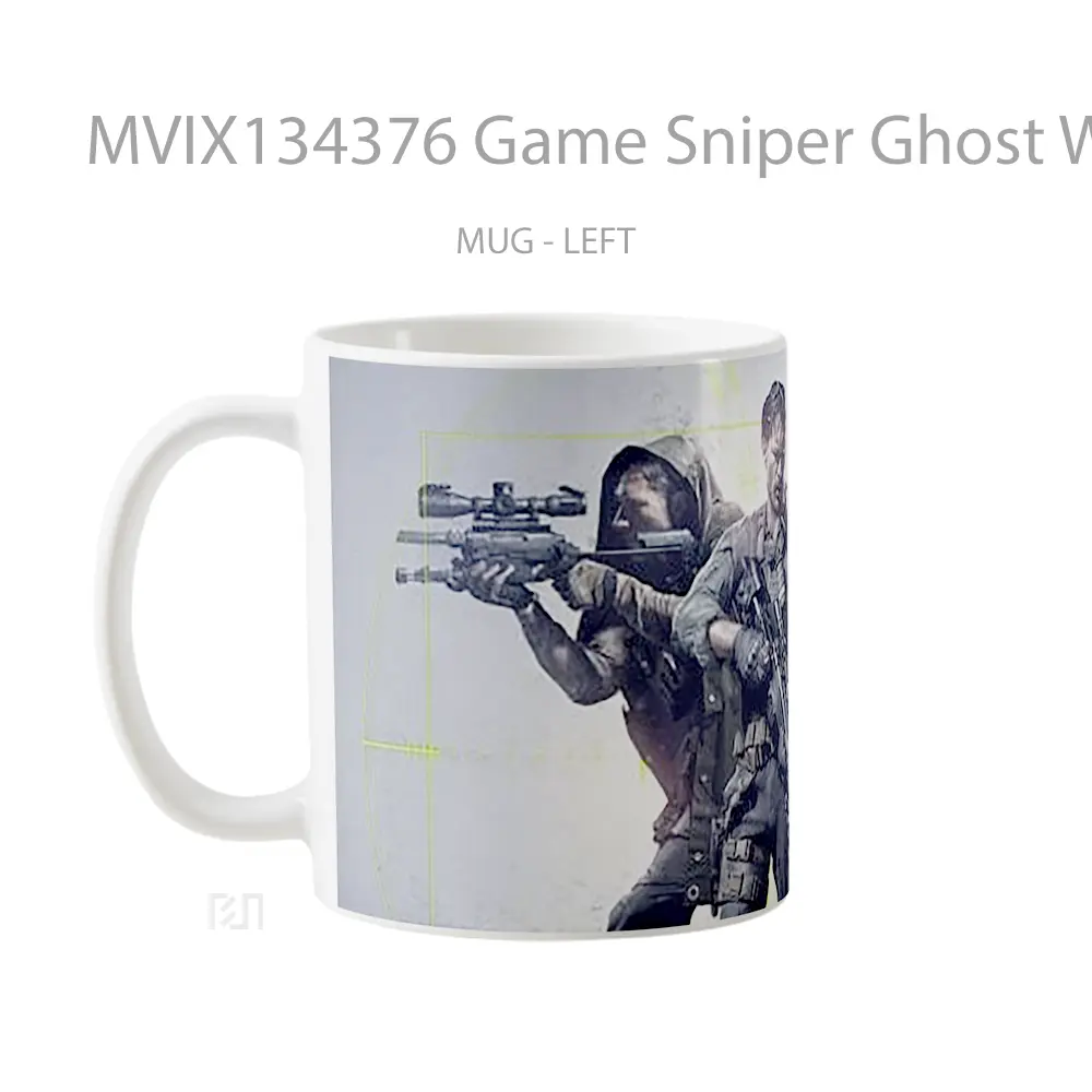 Mug Game Sniper Ghost Warrior 3 Cangkir Gamer - All-side / Desain