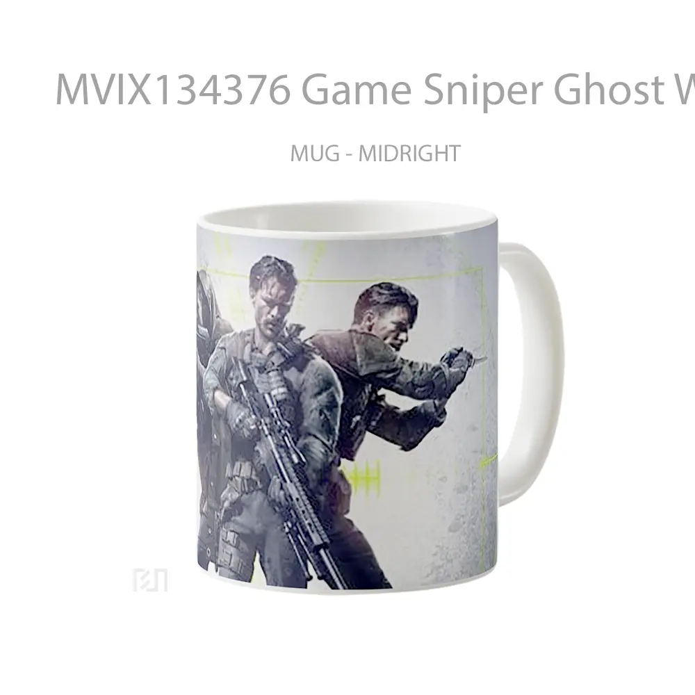 Mug Game Sniper Ghost Warrior 3 Cangkir Gamer - All-side / Desain