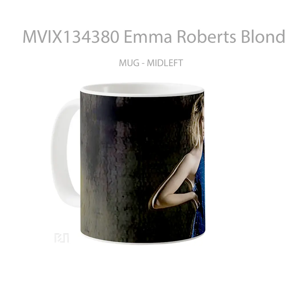 Mug Emma Roberts Blonde Gelas Keramik Unik - All-side / Desain