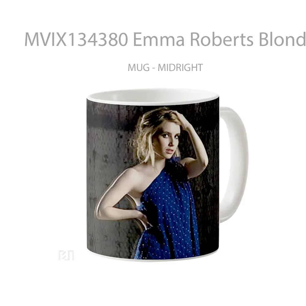 Mug Emma Roberts Blonde Gelas Keramik Unik - All-side / Desain