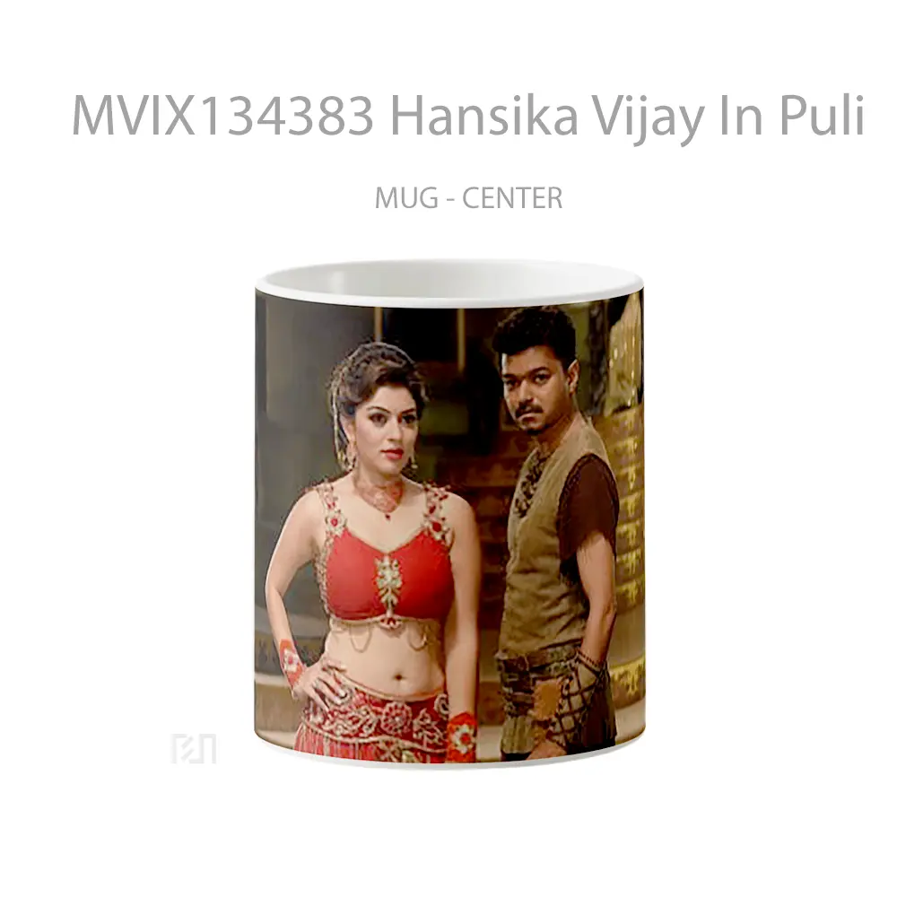 Mug Hansika Vijay In Puli Gelas Keramik Unik