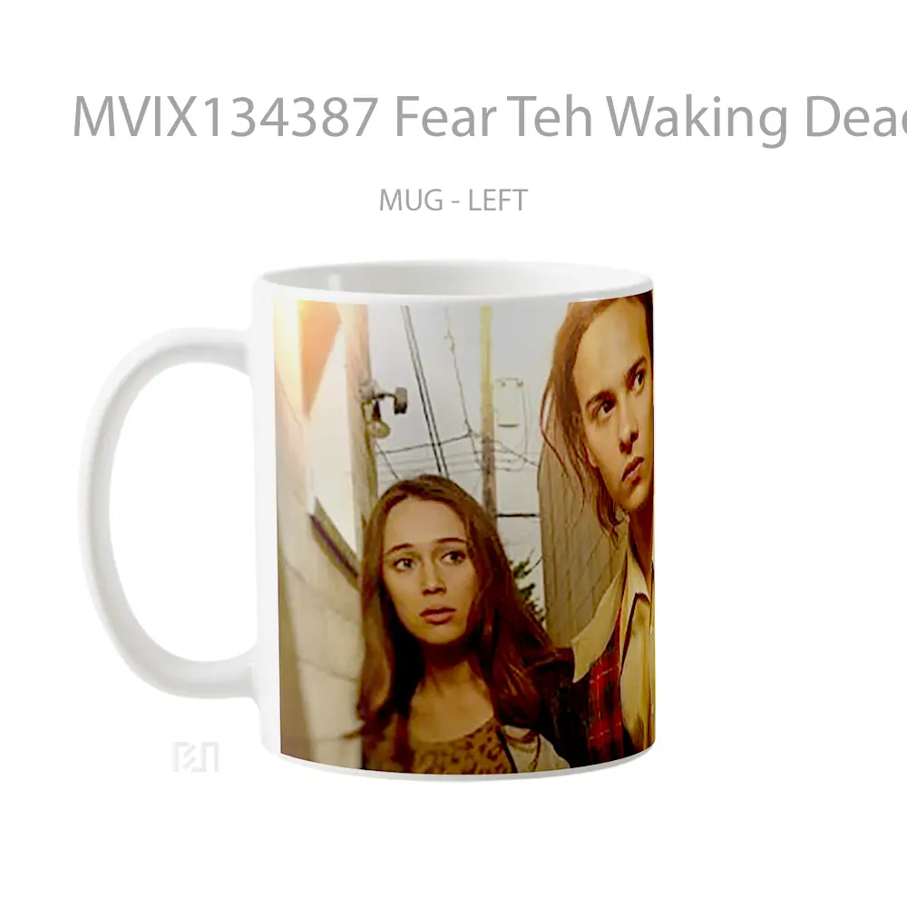 Mug Fear Teh Waking Dead Gelas Keramik Unik - All-side / Desain