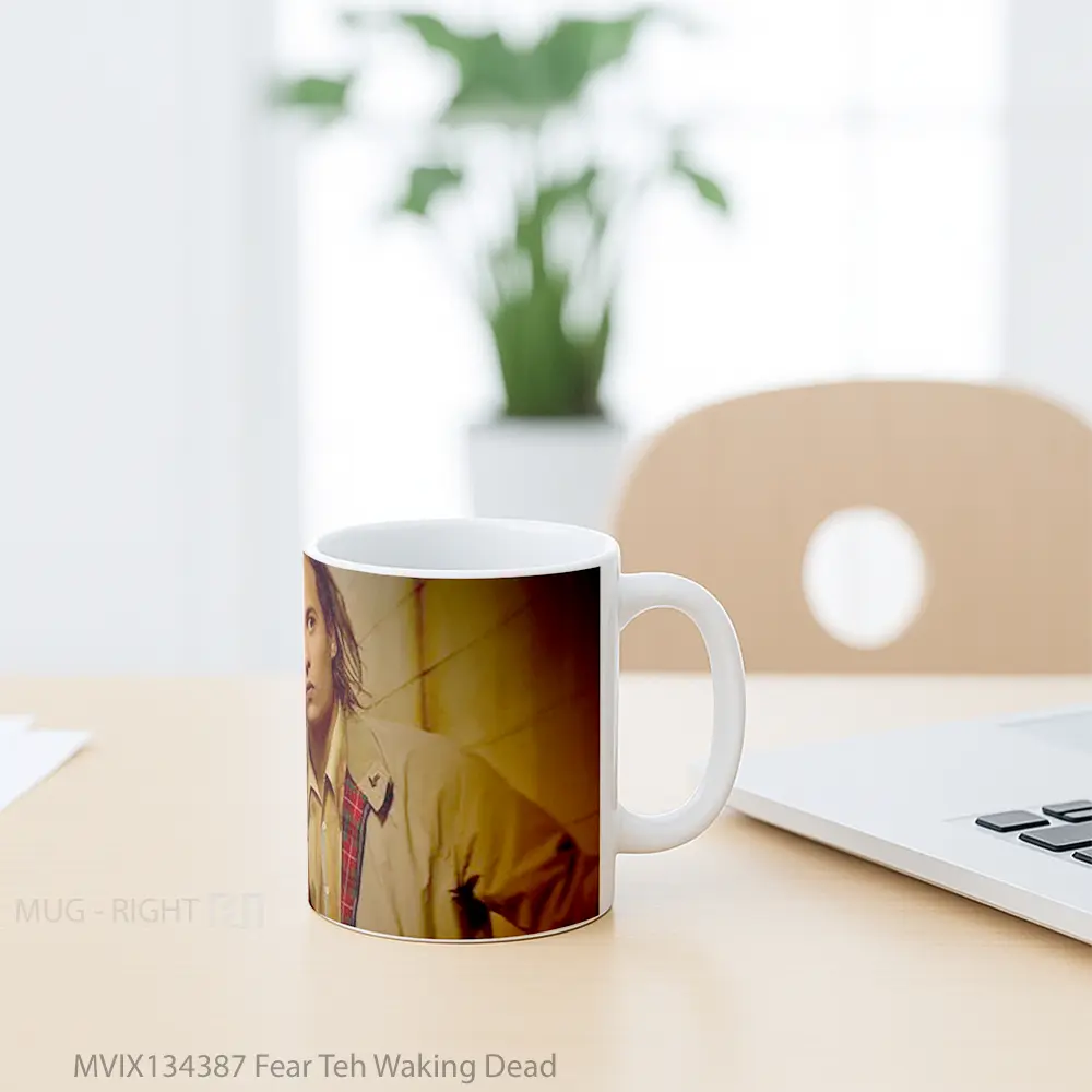 Mug Fear Teh Waking Dead Gelas Keramik Unik - All-side / Desain
