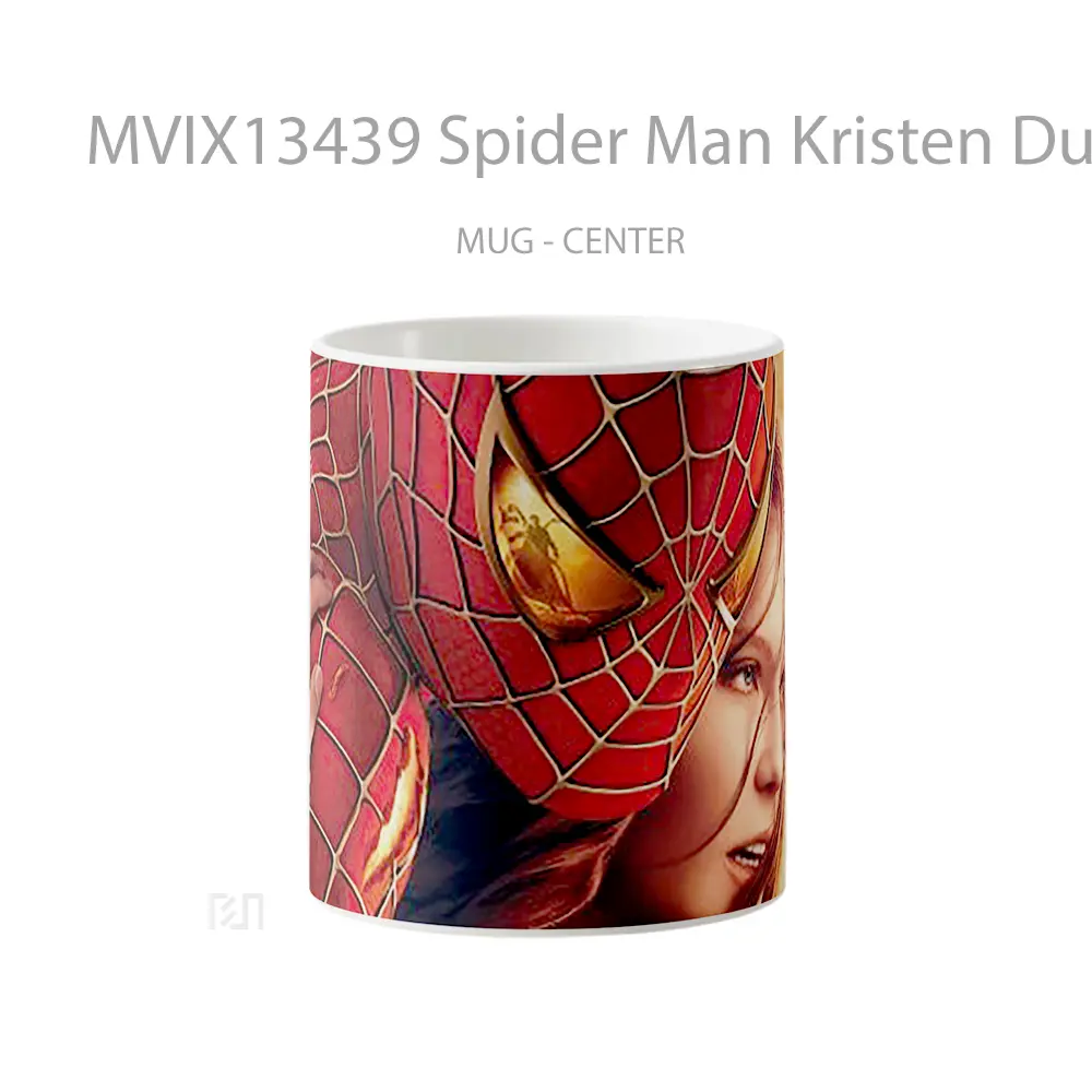 Mug Spider Man Kristen Dunst And Tobey Maguire Gelas Superhero