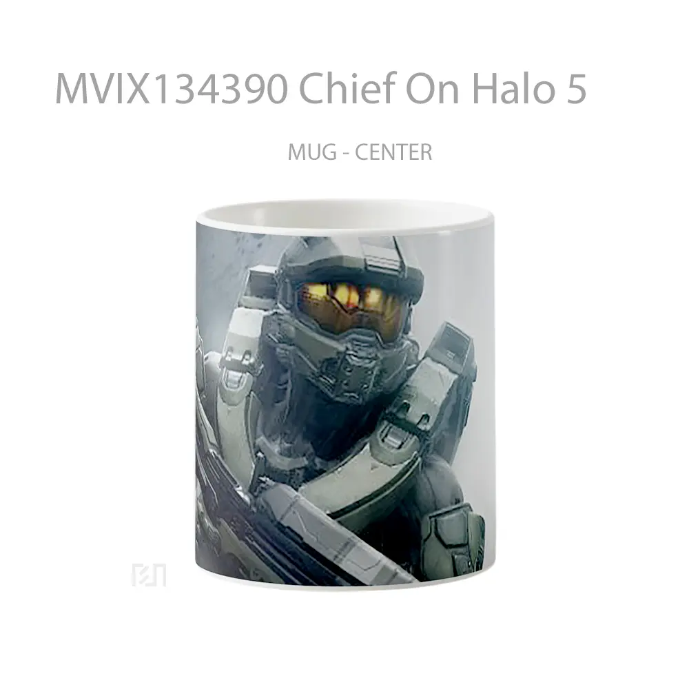 Mug Chief On Halo 5 Cangkir Gamer