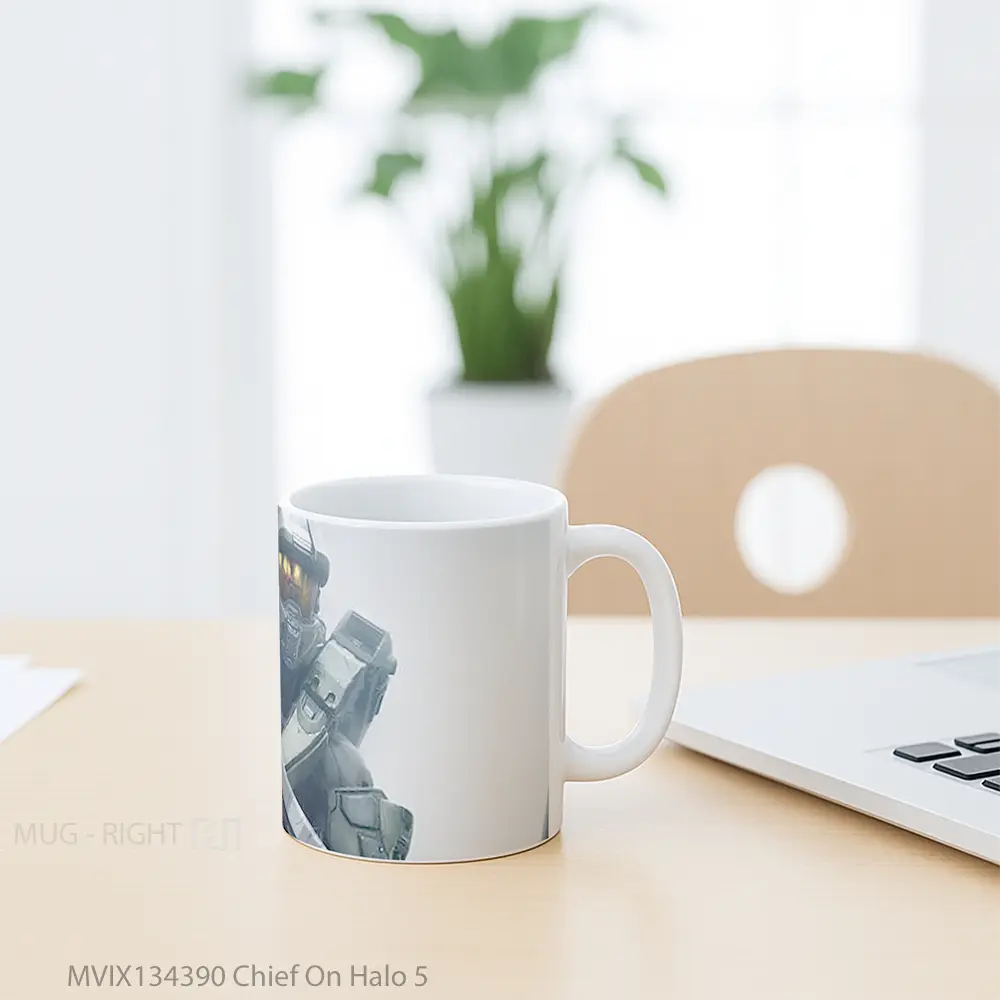 Mug Chief On Halo 5 Cangkir Gamer - All-side / Desain
