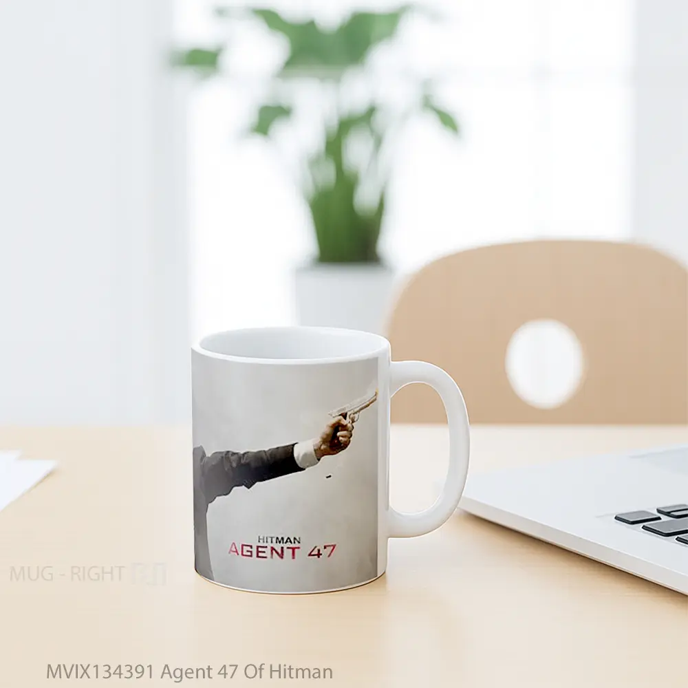 Mug Agent 47 Of Hitman Gelas Keramik Unik - All-side / Desain