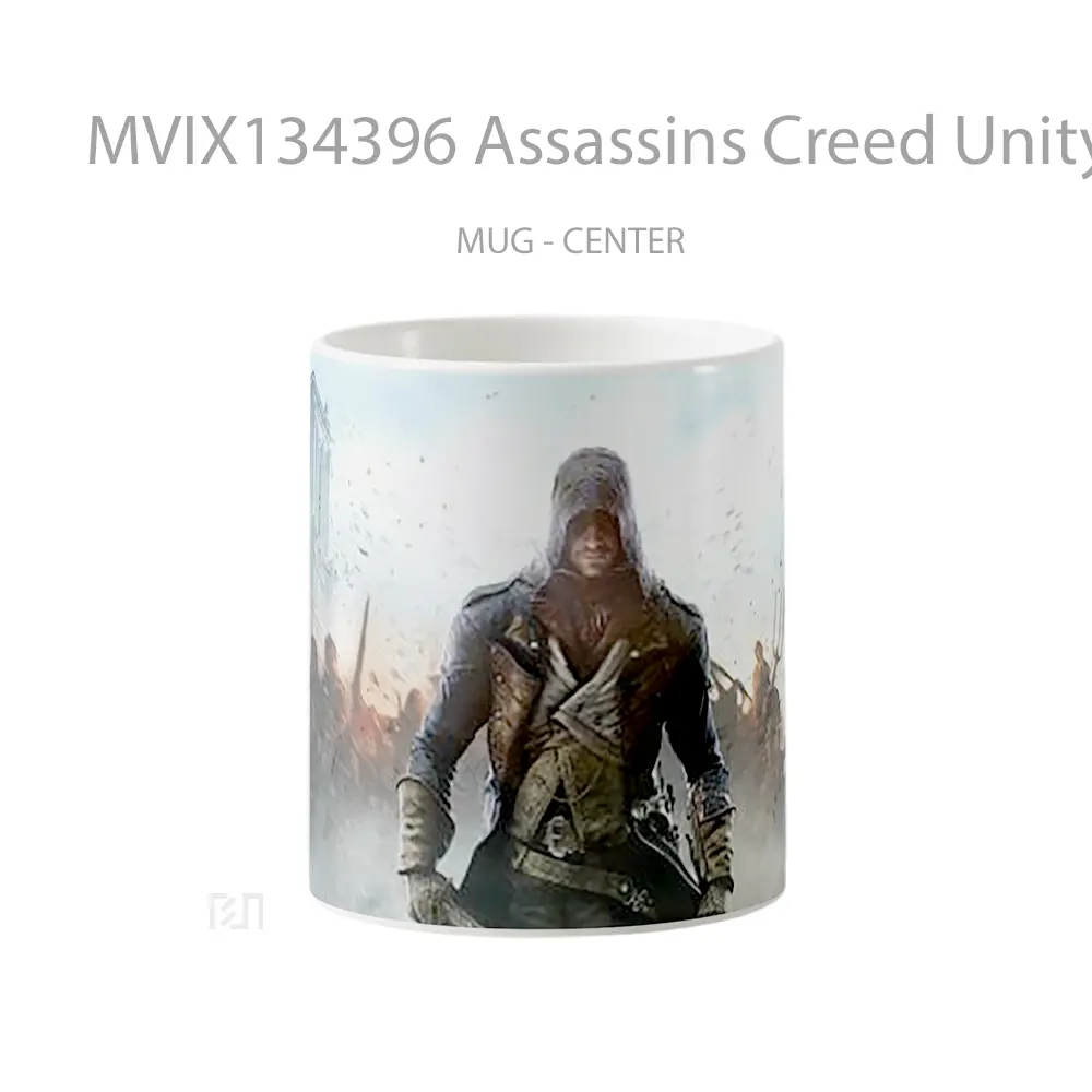 Mug Assassins Creed Unity Game V2 Cangkir Gamer