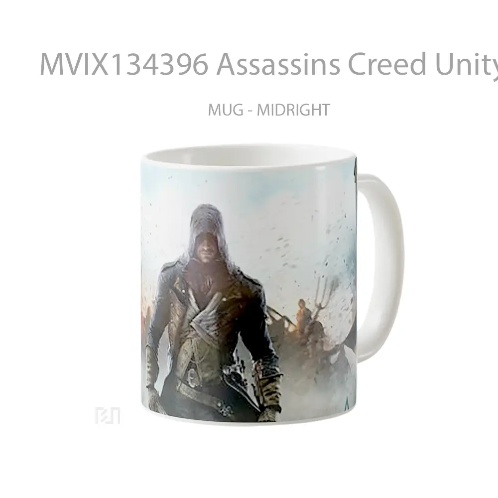 Mug Assassins Creed Unity Game V2 Cangkir Gamer - All-side / Desain