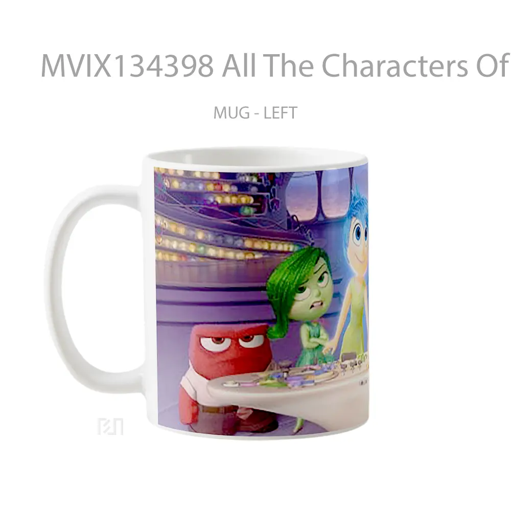 Mug All The Characters Of Intensely Gelas Keramik Unik - All-side / Desain
