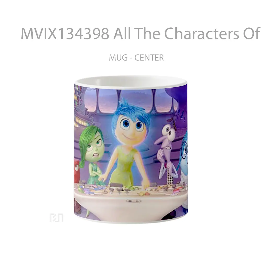 Mug All The Characters Of Intensely Gelas Keramik Unik