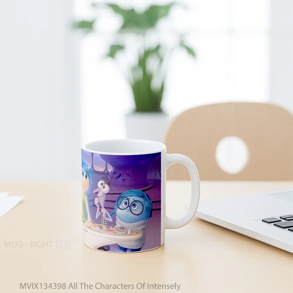 Mug All The Characters Of Intensely Gelas Keramik Unik - All-side / Desain