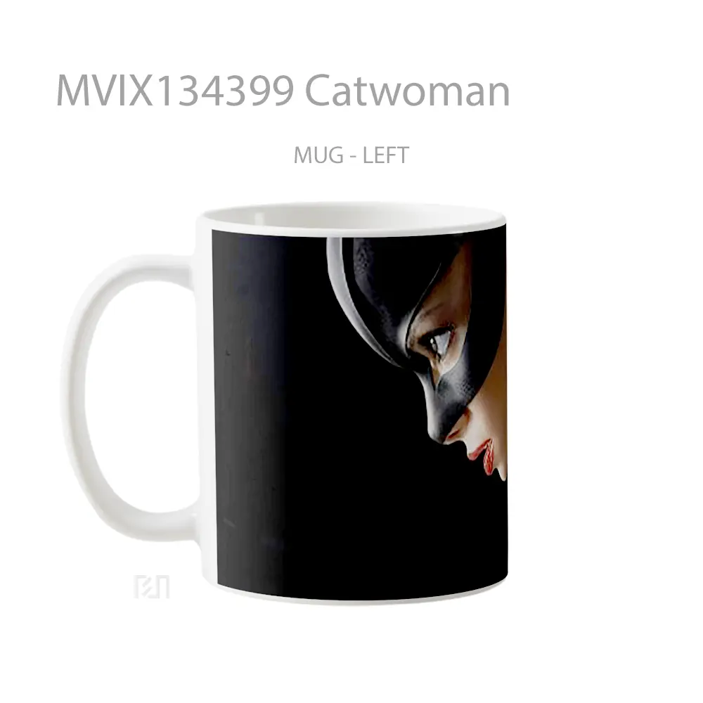 Mug Catwoman Gelas Keramik Unik - All-side / Desain
