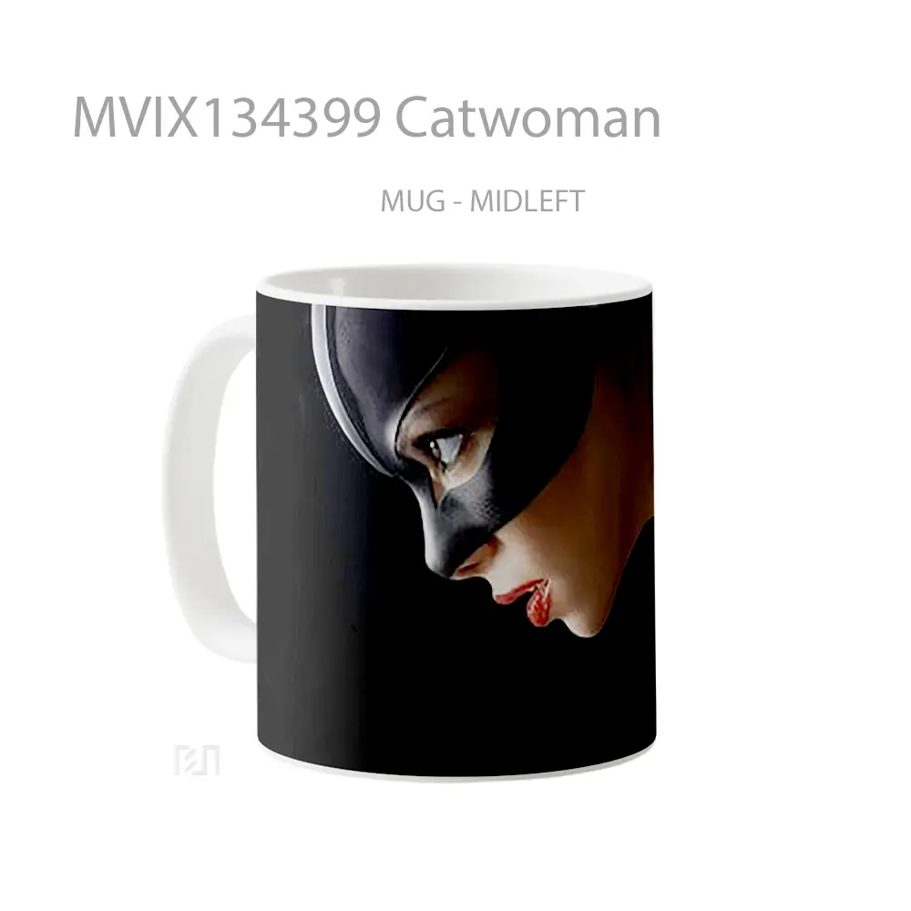 Mug Catwoman Gelas Keramik Unik - All-side / Desain