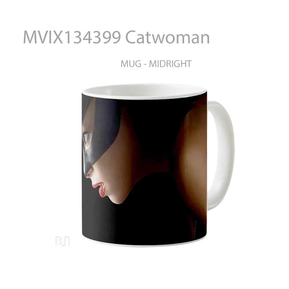 Mug Catwoman Gelas Keramik Unik - All-side / Desain