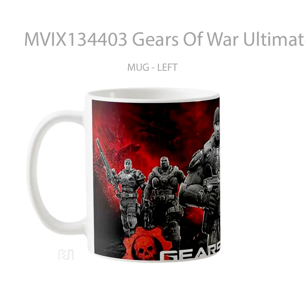 Mug Gears Of War Ultimate Edition Gelas Keramik Unik - All-side / Desain