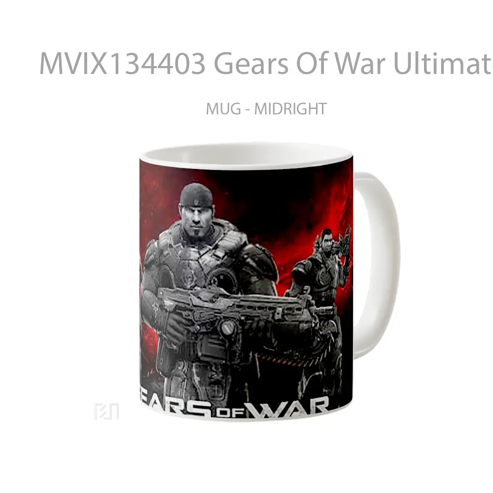 Mug Gears Of War Ultimate Edition Gelas Keramik Unik - All-side / Desain