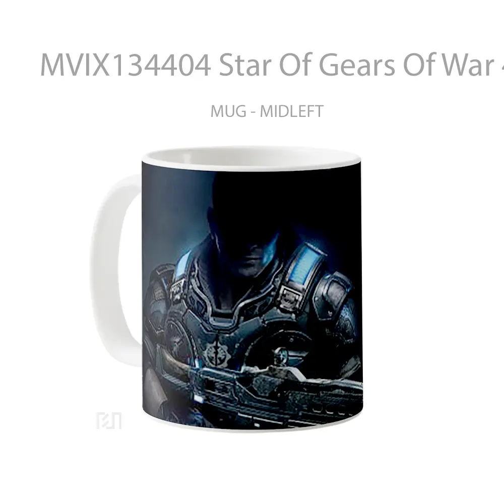 Mug Star Of Gears Of War 4 Gelas Astronomi - All-side / Desain