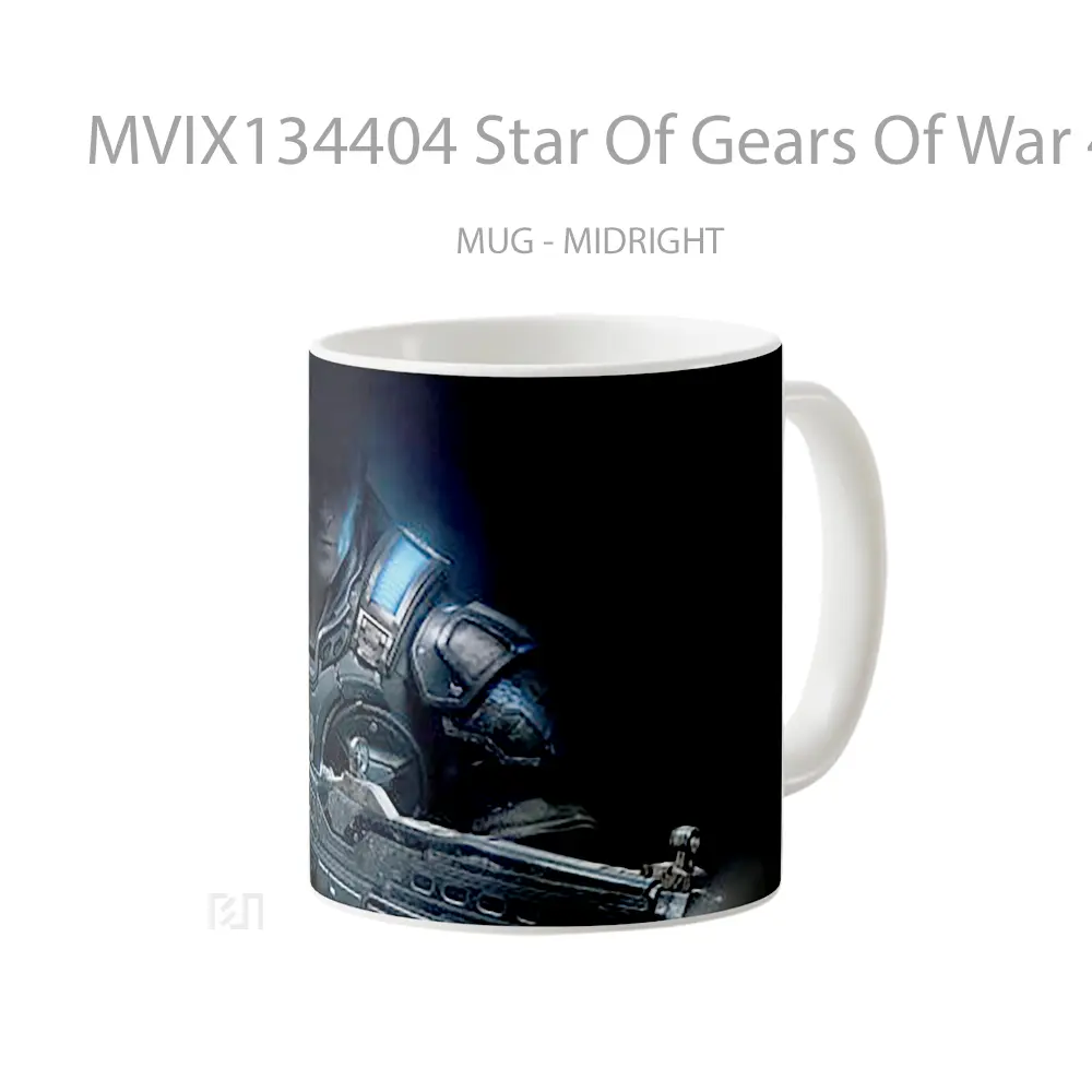 Mug Star Of Gears Of War 4 Gelas Astronomi - All-side / Desain