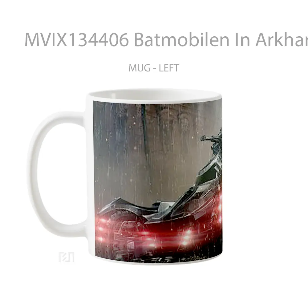 Mug Batmobilen In Arkham Knight Gelas Fantasi - All-side / Desain