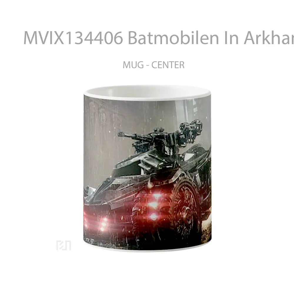 Mug Batmobilen In Arkham Knight Gelas Fantasi