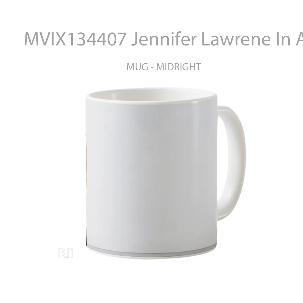Mug Jennifer Lawrene In A Black Dress Gelas Keramik Unik - All-side / Desain