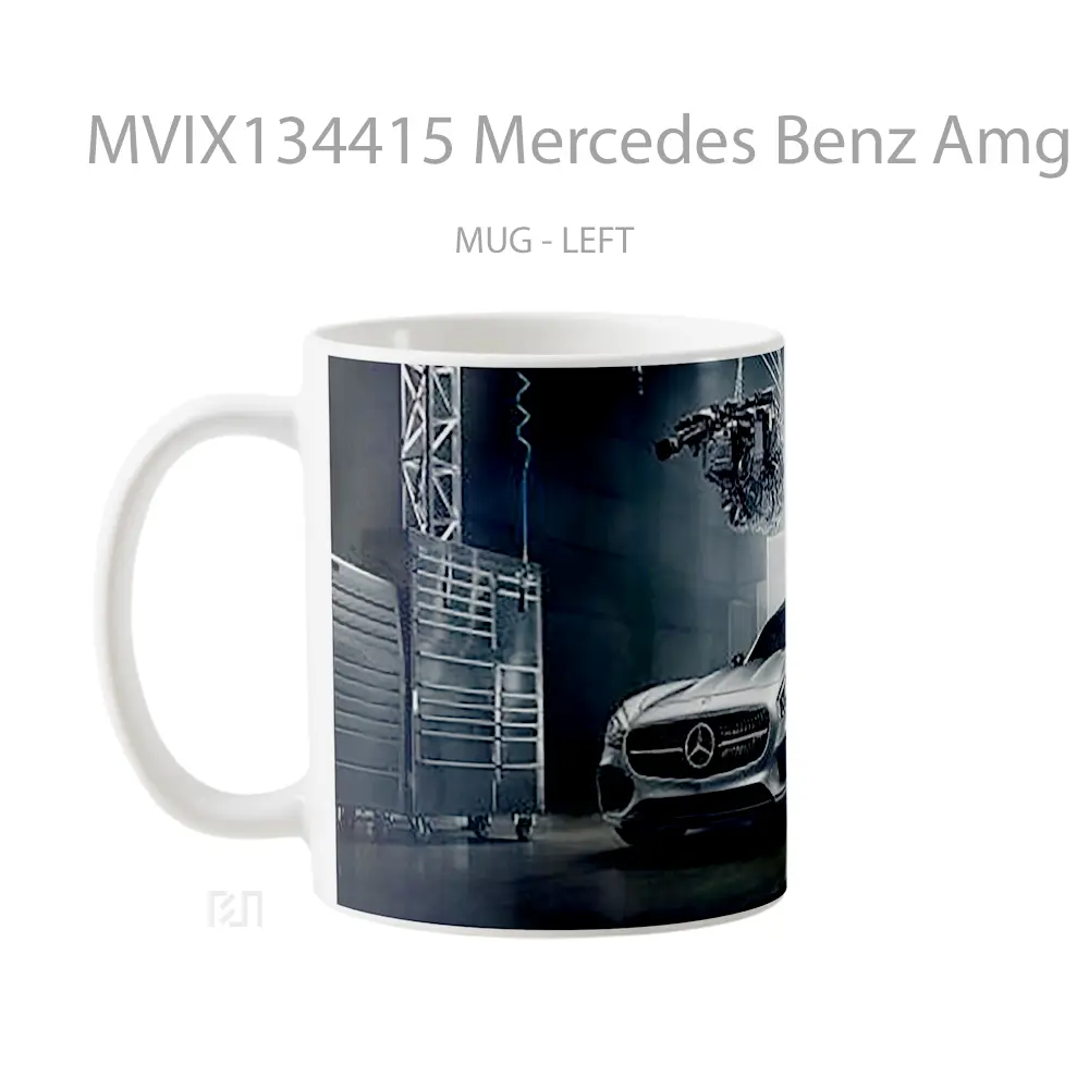 Mug Mercedes Benz Amg Gt S Gray Cangkir Mobil - All-side / Desain