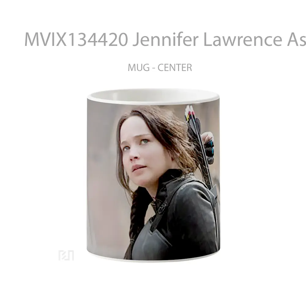Mug Jennifer Lawrence As Katniss Everdeen Gelas Keramik Unik