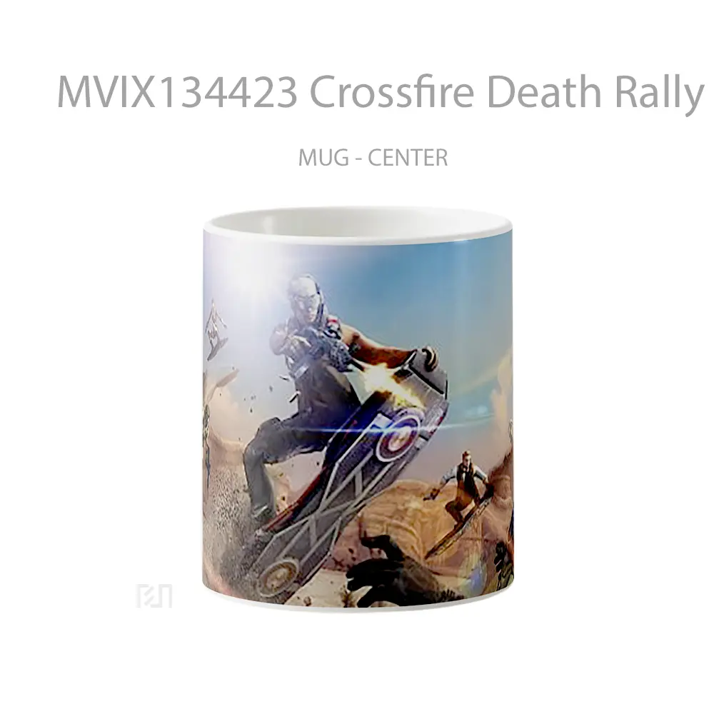 Mug Crossfire Death Rally Gelas Keramik Unik