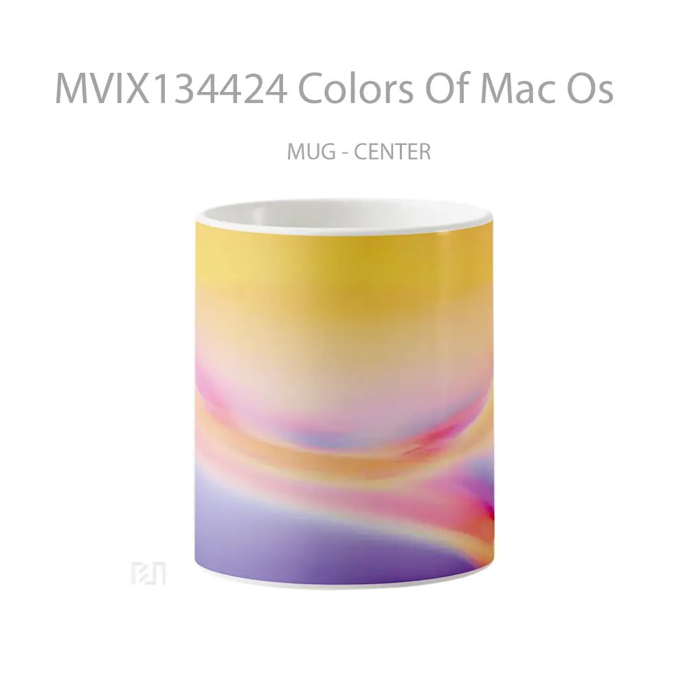 Mug Colors Of Mac Os Gelas Keramik Unik