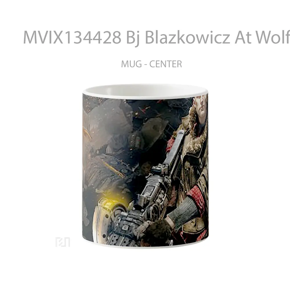 Mug Bj Blazkowicz At Wolfenstein The New Order Gelas Keramik Unik