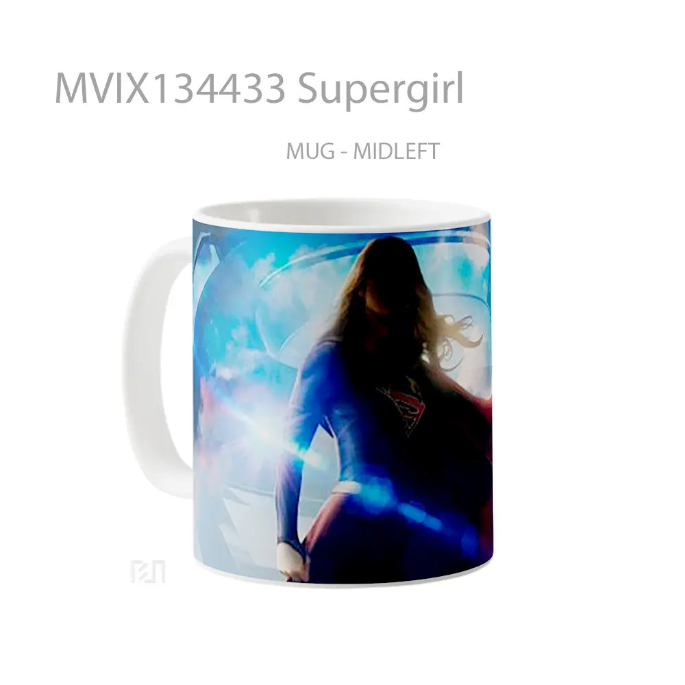 Mug Supergirl Gelas Keramik Unik - All-side / Desain