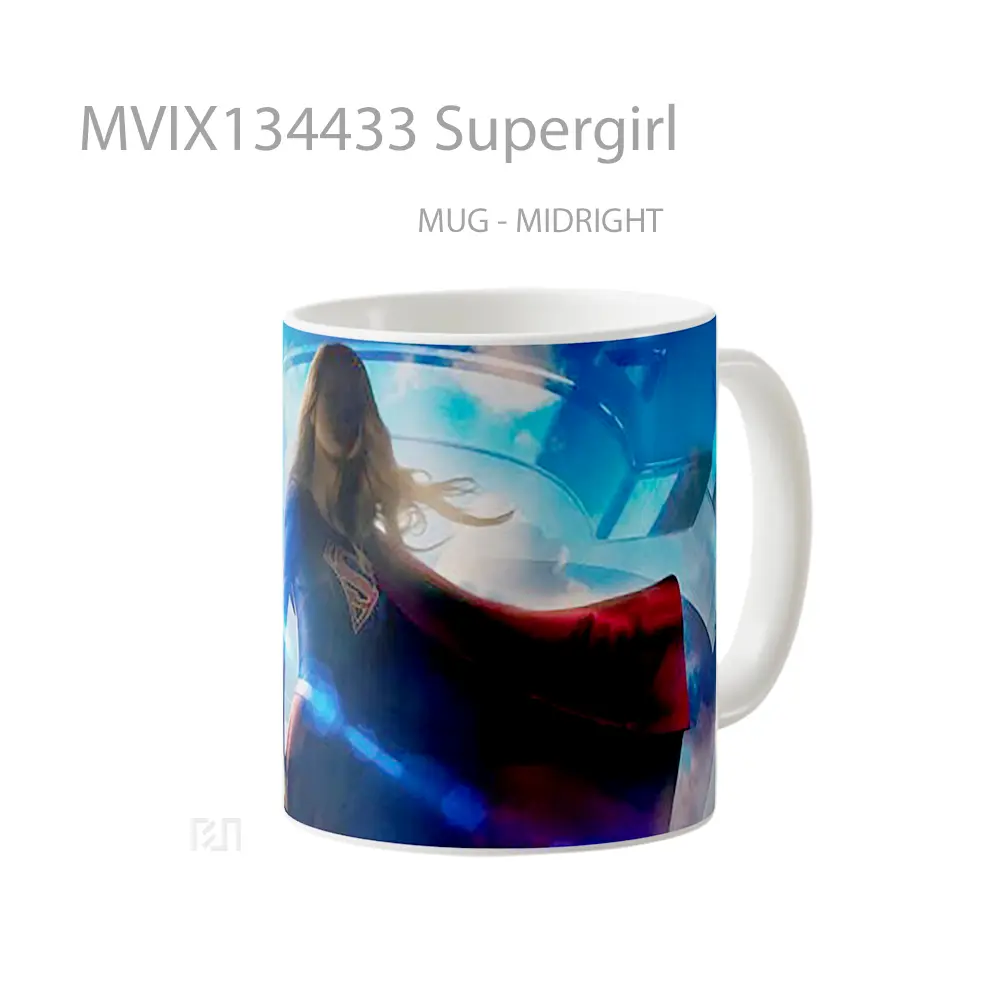Mug Supergirl Gelas Keramik Unik - All-side / Desain