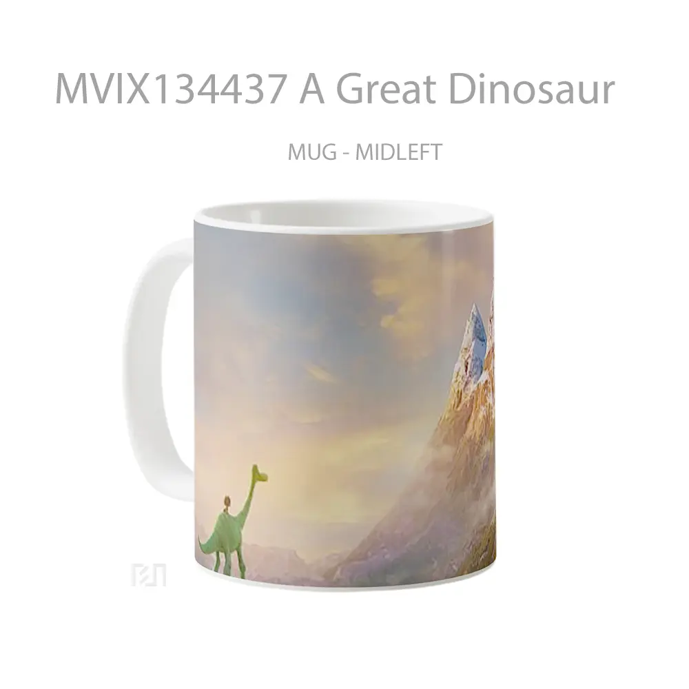 Mug A Great Dinosaur Gelas Keramik Unik - All-side / Desain