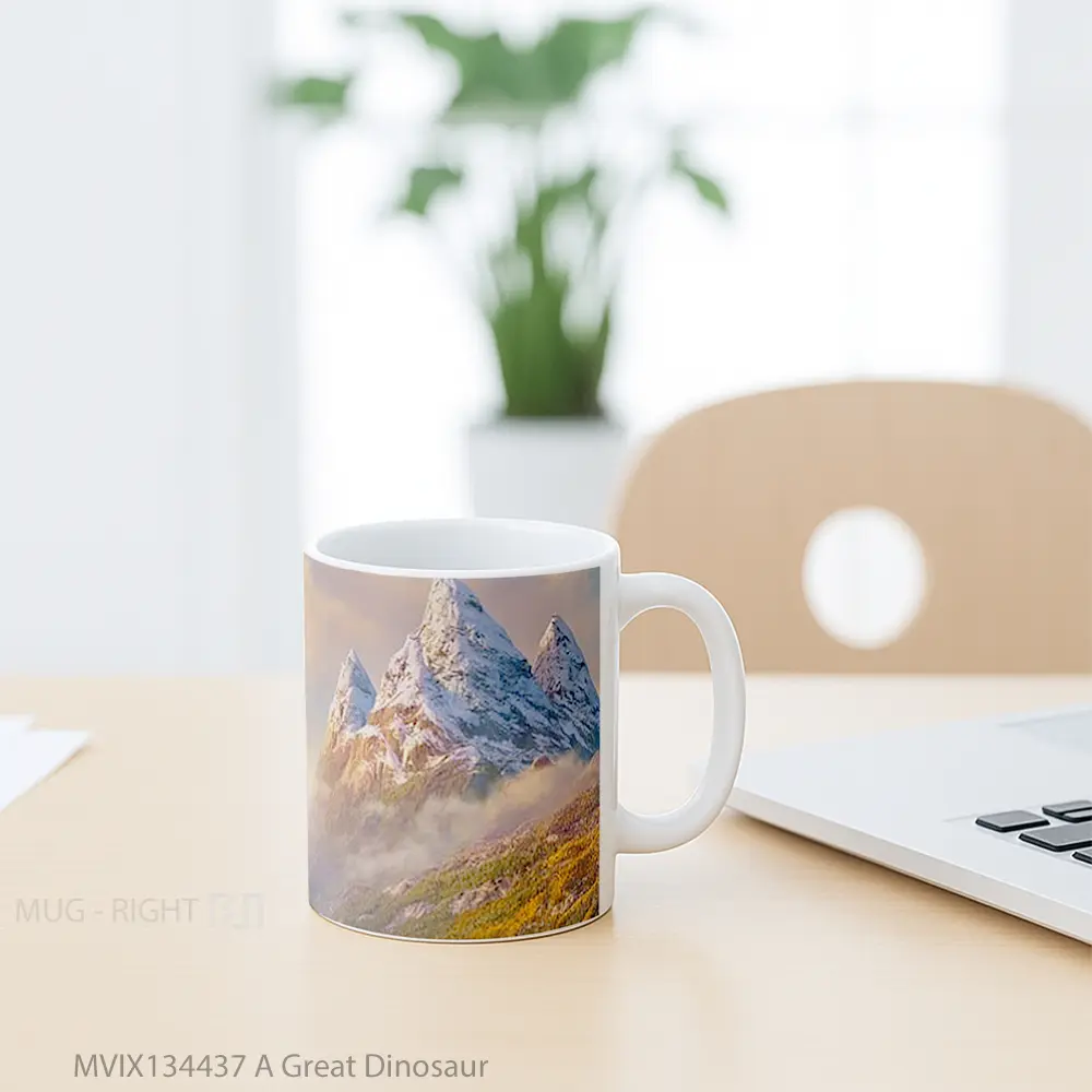 Mug A Great Dinosaur Gelas Keramik Unik - All-side / Desain