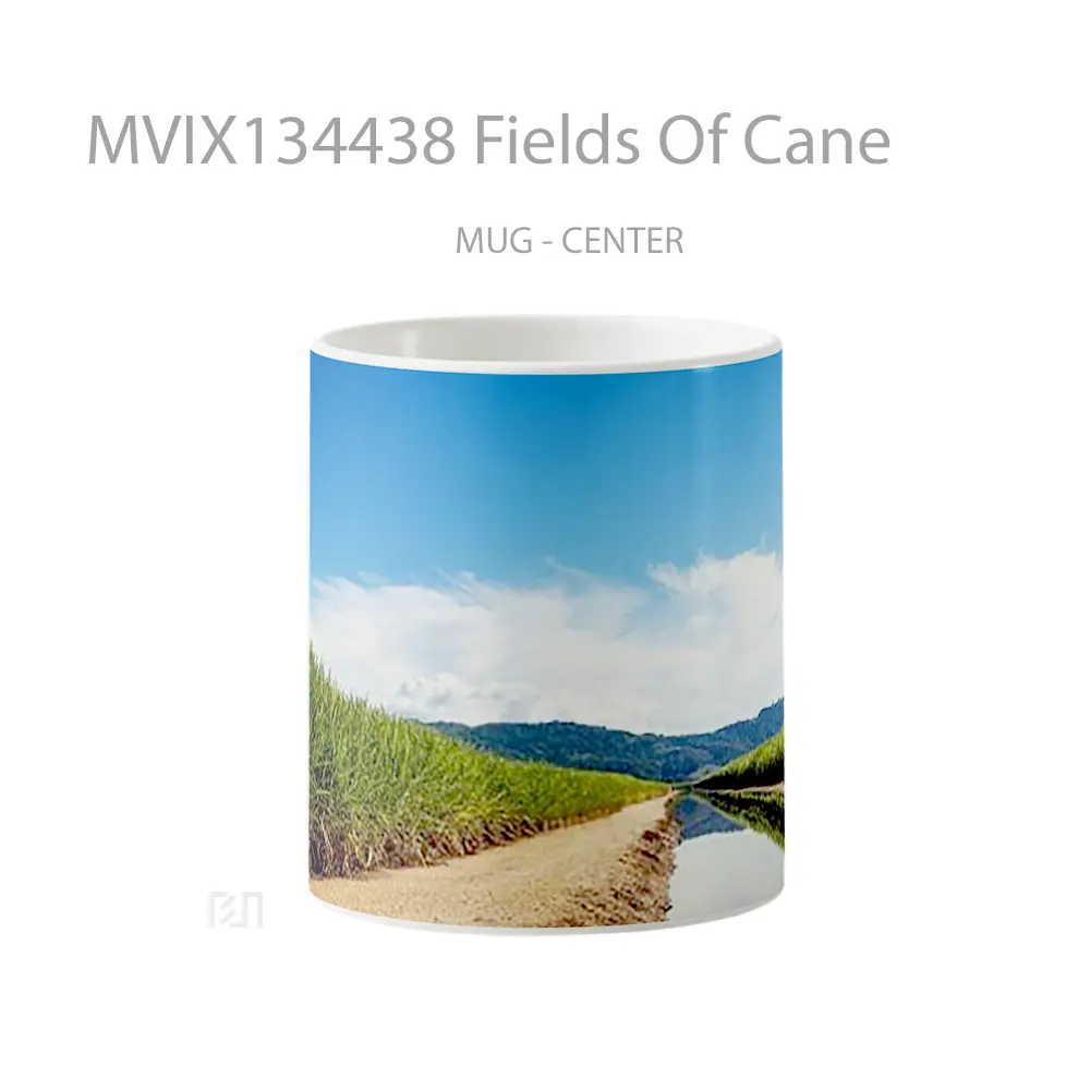 Mug Fields Of Cane Gelas Pemandangan Alam