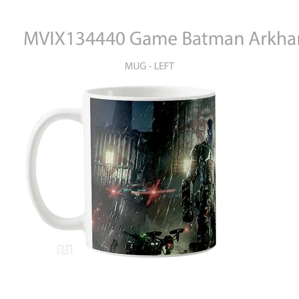 Mug Game Batman Arkham Knight Gelas Superhero - All-side / Desain