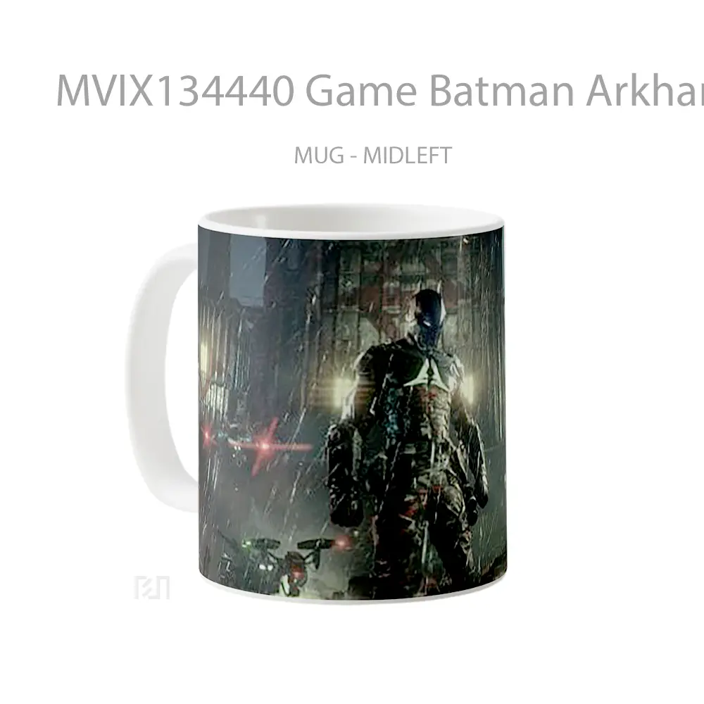 Mug Game Batman Arkham Knight Gelas Superhero - All-side / Desain