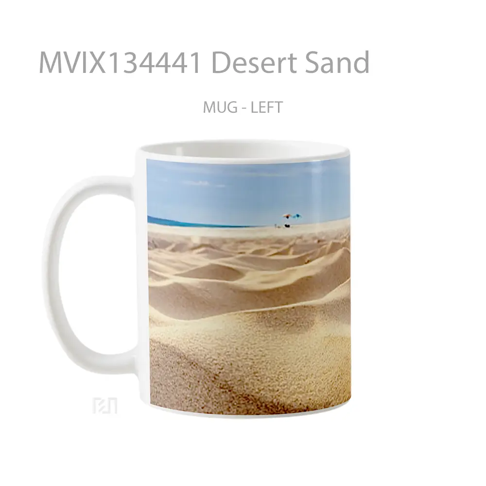 Mug Desert Sand Gelas Pemandangan Alam - All-side / Desain