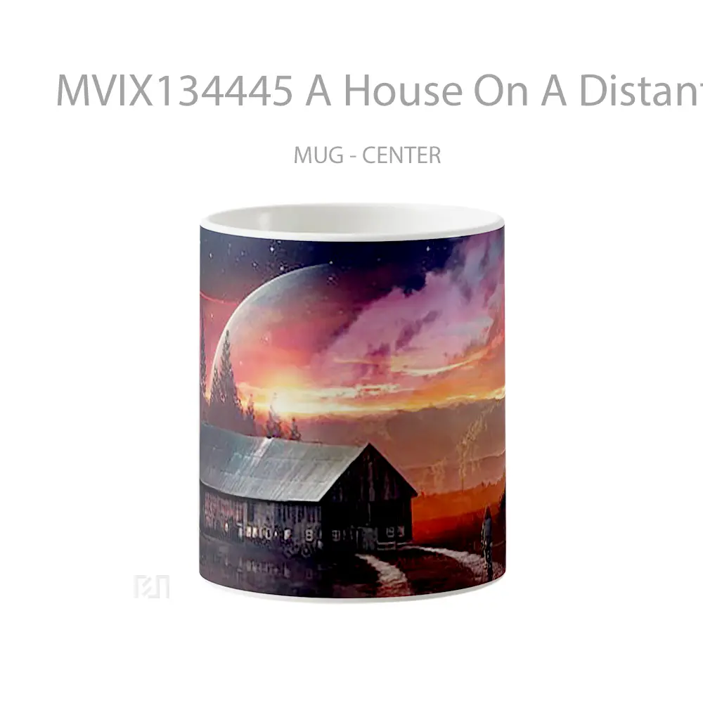 Mug A House On A Distant Planet Gelas Astronomi