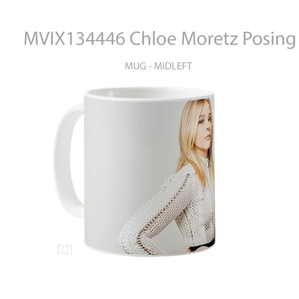 Mug Chloe Moretz Posing Gelas Keramik Unik - All-side / Desain