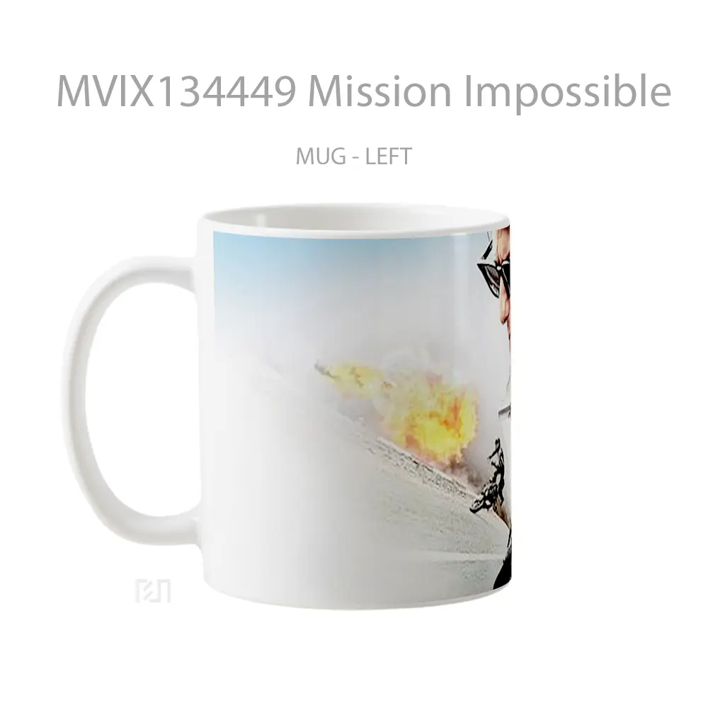 Mug Mission Impossible Gelas Keramik Unik - All-side / Desain