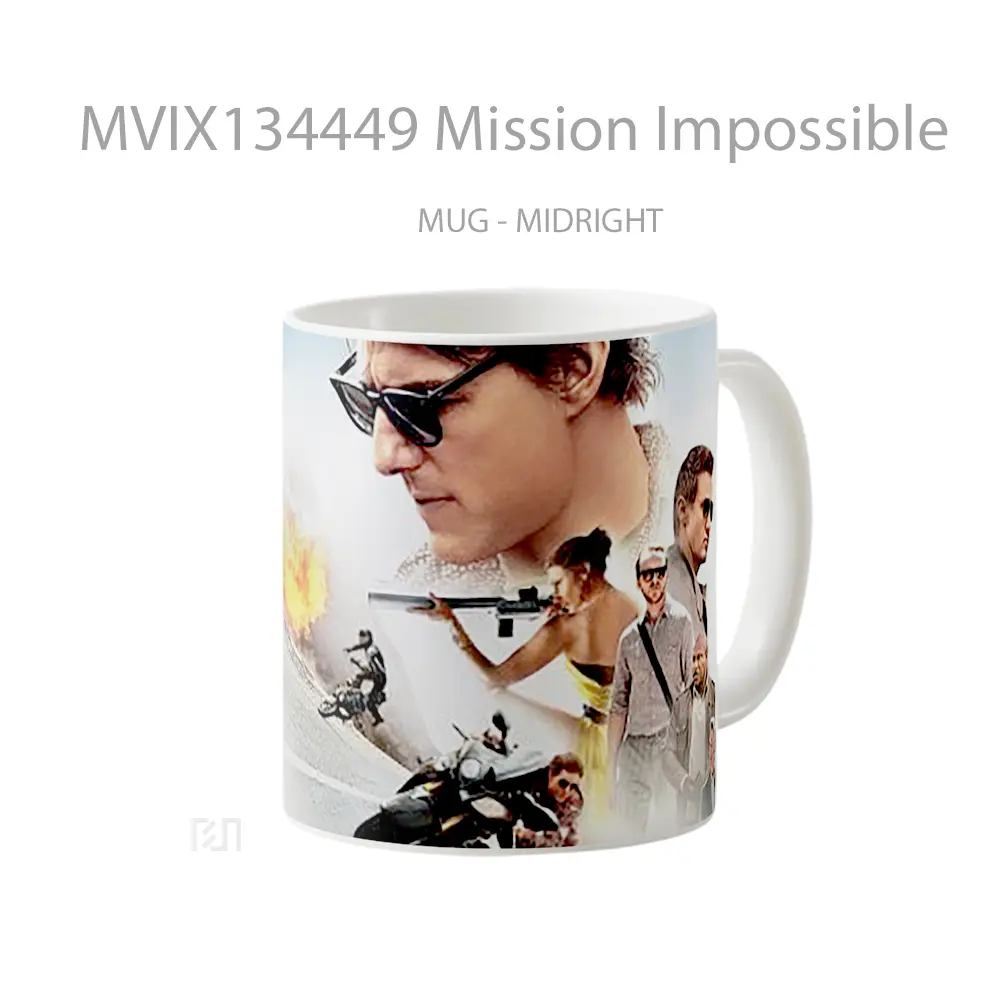 Mug Mission Impossible Gelas Keramik Unik - All-side / Desain
