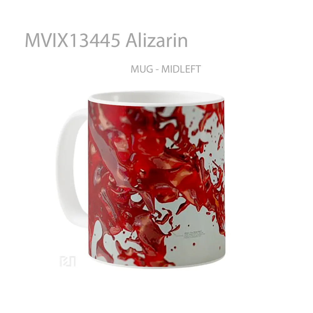Mug Alizarin Gelas Keramik Unik - All-side / Desain
