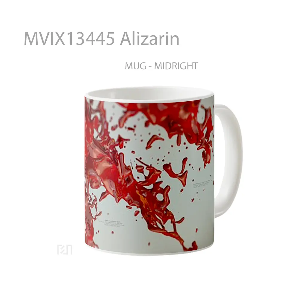 Mug Alizarin Gelas Keramik Unik - All-side / Desain