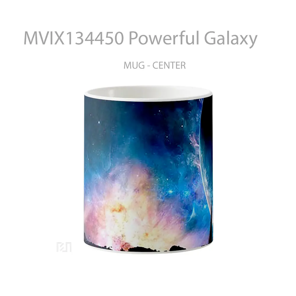 Mug Powerful Galaxy Gelas Astronomi