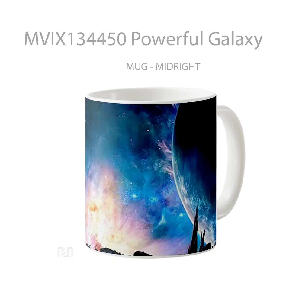Mug Powerful Galaxy Gelas Astronomi - All-side / Desain